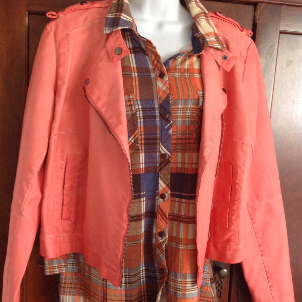 Leather Bomber Jacket